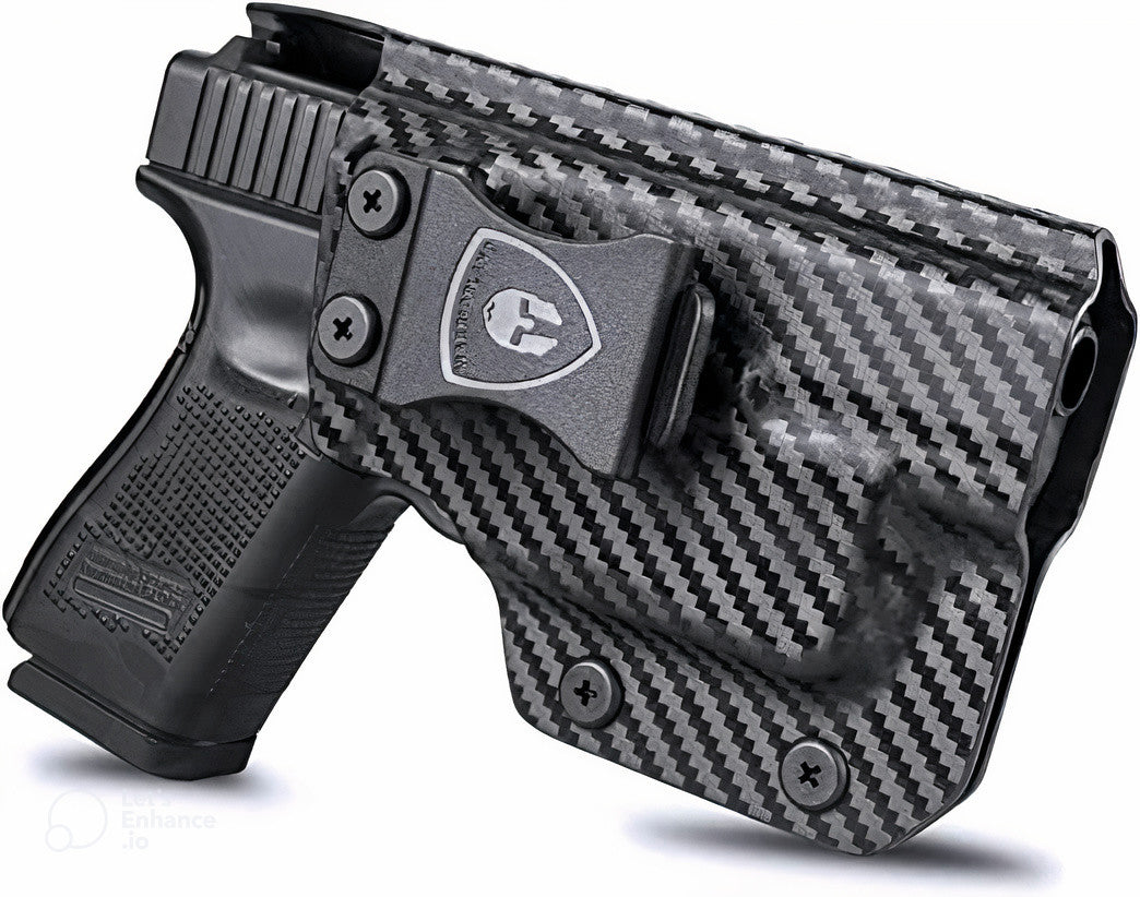 Carbon Fiber Kydex IWB Mag Pouch – Inside Waistband Magazine Carrier For Glock, S&W, XDS