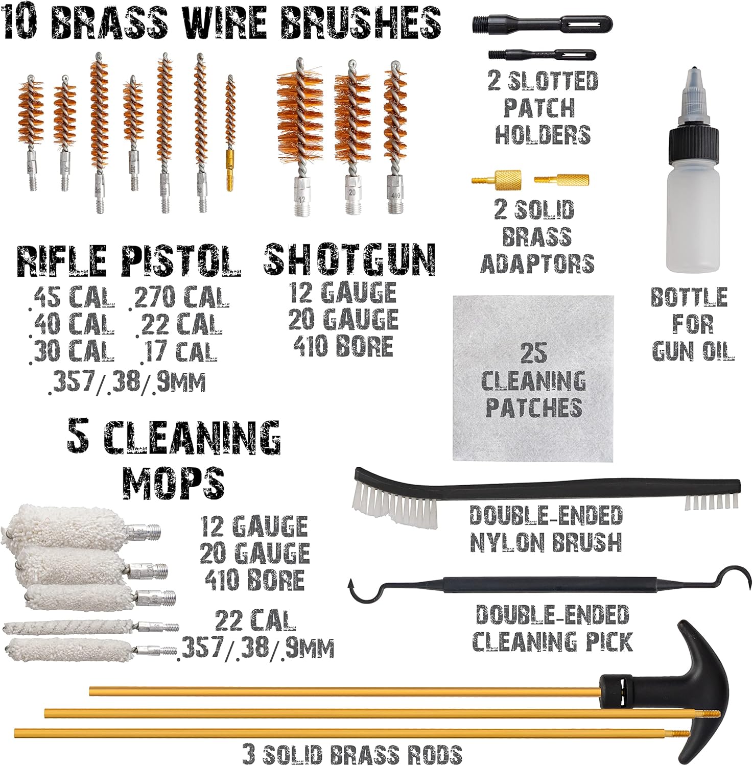 Wild Shot Gun Cleaning Kit in Bullet