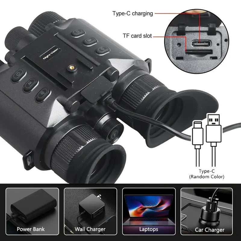Dual Tube Night Vision Goggles